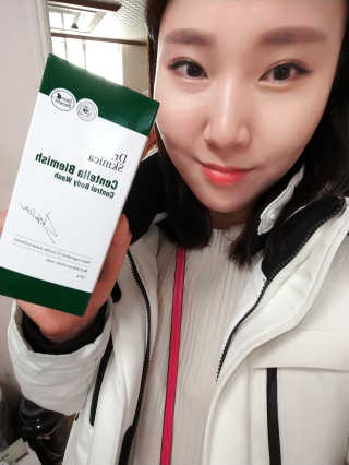 닥터스키니카 센텔라 블레미쉬 컨트롤 바디워시 — 4.5점을 준 리뷰어가 2018년 3월 올린 사용 사진