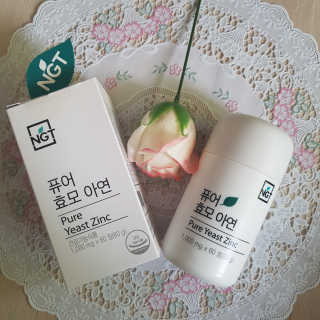 네츄럴굿띵스 퓨어 효모 아연 60일분 — 4.67점을 준 리뷰어가 2018년 7월 올린 사용 사진