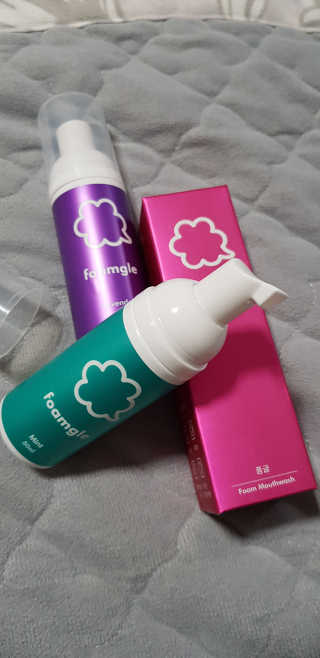 폼글 I foamgle [폼글] 거품가글 50ml 3종 - 민트, 라벤더, 라즈베리 — 5점을 준 리뷰어가 2019년 11월 올린 사용 사진