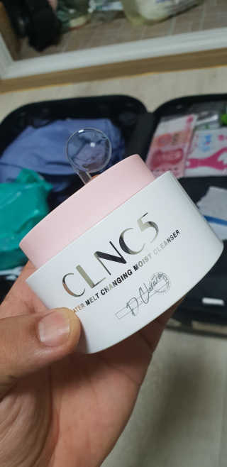 CLNC5 워터 멜트 체인징 클렌저 — 4점을 준 리뷰어가 2018년 8월 올린 사용 사진