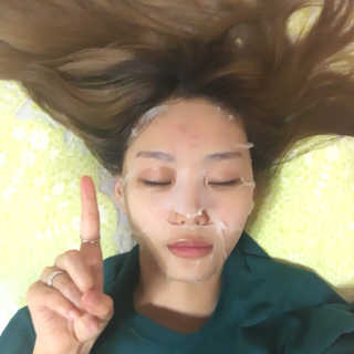 미미앙 마이퍼스트마스크 더 하이드레이팅 페이셜 — 5점을 준 리뷰어가 2017년 4월 올린 사용 사진