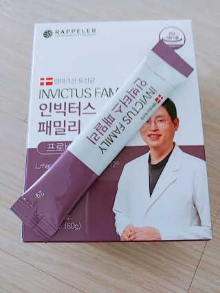 라플레 유해균을 이겨 튼튼한 장으로,  인빅터스 패밀리 — 5점을 준 리뷰어가 2019년 3월 올린 사용 사진