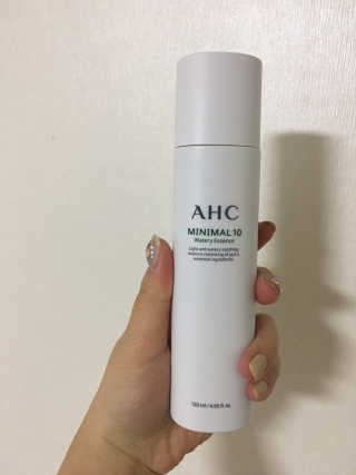 AHC 에이 에이치 씨 미니멀 10 워터리 에센스 — 5점을 준 리뷰어가 2018년 12월 올린 사용 사진