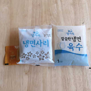풀무원 여름별미 Best 냉면 세트 겨울동치미, 평양냉면 — 4.5점을 준 리뷰어가 2019년 6월 올린 사용 사진