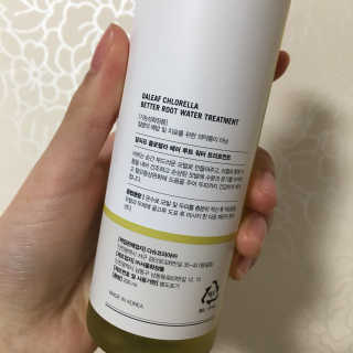 달리프 클로렐라 베러 루트 워터트리트먼트 200ml — 5점을 준 리뷰어가 2019년 4월 올린 사용 사진