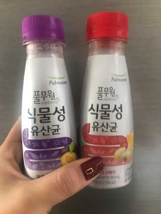 풀무원 식물성유산균 레드앤오메가 + 푸룬앤바이오 — 4.33점을 준 리뷰어가 2018년 11월 올린 사용 사진