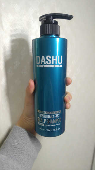 다슈코리아 다슈 데일리 패스트 한방 두피 샴푸 500ml — 4.67점을 준 리뷰어가 2018년 2월 올린 사용 사진