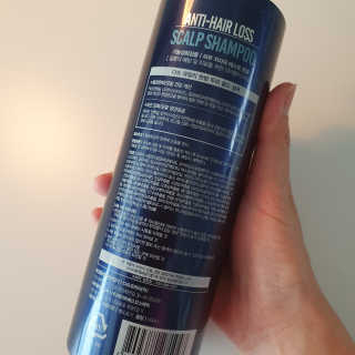 다슈코리아 다슈 데일리 단백질 한방 두피 골드 샴푸 500ml — 5점을 준 리뷰어가 2020년 3월 올린 사용 사진