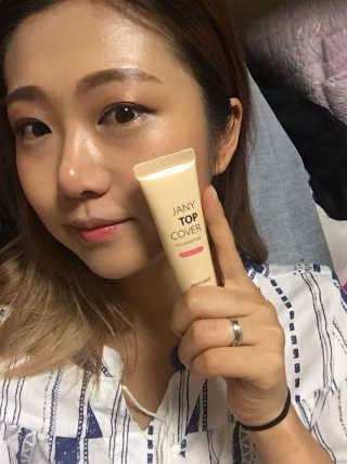 제니코코 제니 탑 커버 파운데이션 — 3.5점을 준 리뷰어가 2017년 5월 올린 사용 사진