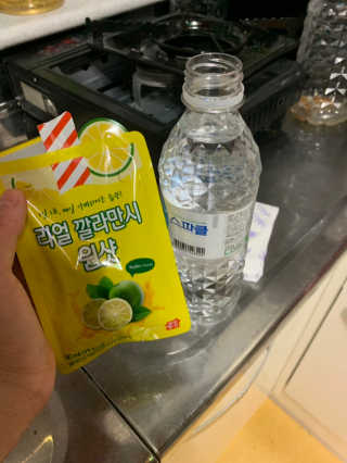 장수농가 리얼깔라만시 원샷 50ml 10팩+보틀 — 5점을 준 리뷰어가 2019년 6월 올린 사용 사진