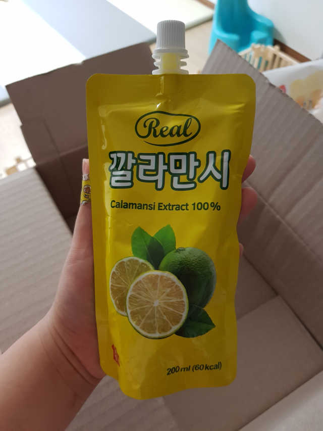 리얼깔라만시 리뷰 사진