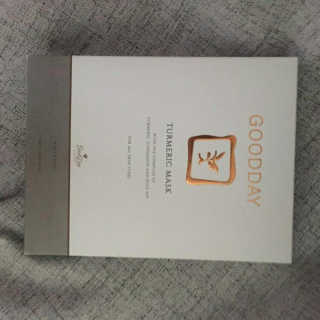 GoodDay Skincare GoodDay 강황 마스크 — 4점을 준 리뷰어가 2020년 2월 올린 사용 사진