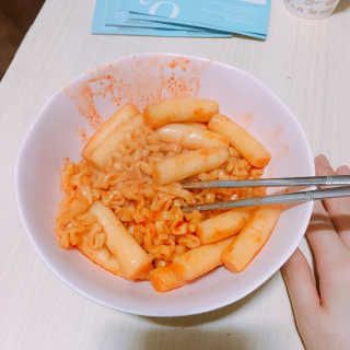 미쓰리떡볶이 just 10 min 패키지 — 5점을 준 리뷰어가 2018년 5월 올린 사용 사진