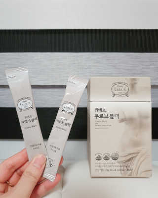 [하우투잇] 뤼에르 쿠르브 블랙 10ml x 30포 총 300ml — 4점을 준 리뷰어가 2020년 3월 올린 사용 사진