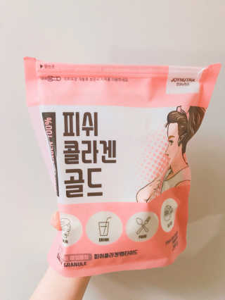 조이뉴트라 피쉬콜라겐골드 — 4점을 준 리뷰어가 2018년 8월 올린 사용 사진