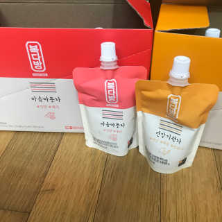 자연원 복다방 2종 100ml 10포씩 — 5점을 준 리뷰어가 2018년 12월 올린 사용 사진