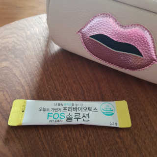힐링팩토리 오늘도 가볍게 프리바이오틱스 FOS 솔루션 — 5점을 준 리뷰어가 2020년 2월 올린 사용 사진