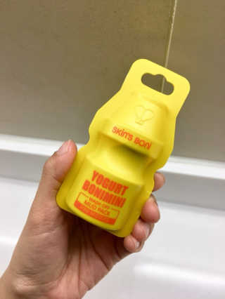 스킨스보니 요구르트 보니미니 워시오프 머드팩 — 5점을 준 리뷰어가 2018년 2월 올린 사용 사진