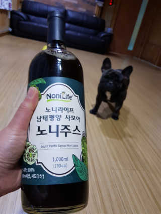 장수농가 남태평양 사모아 노니 원액 1L or 200mlx10팩 중 택 1 — 5점을 준 리뷰어가 2019년 1월 올린 사용 사진