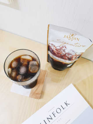 (주)쟈뎅 쟈뎅 시그니처 블랙, 헤이즐넛 230ml — 5점을 준 리뷰어가 2018년 7월 올린 사용 사진
