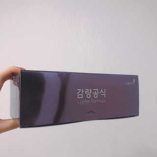 [감량공식] 다이어트 건강기능식품 — 3점을 준 리뷰어가 2019년 12월 올린 사용 사진