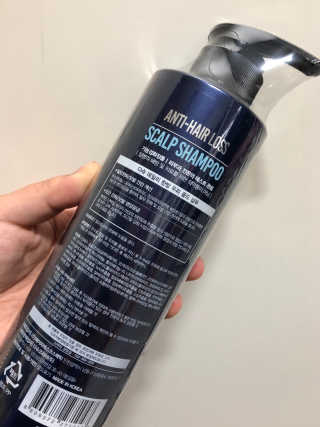 다슈코리아 다슈 데일리 한방 두피 골드 샴푸 500ml — 5점을 준 리뷰어가 2019년 3월 올린 사용 사진