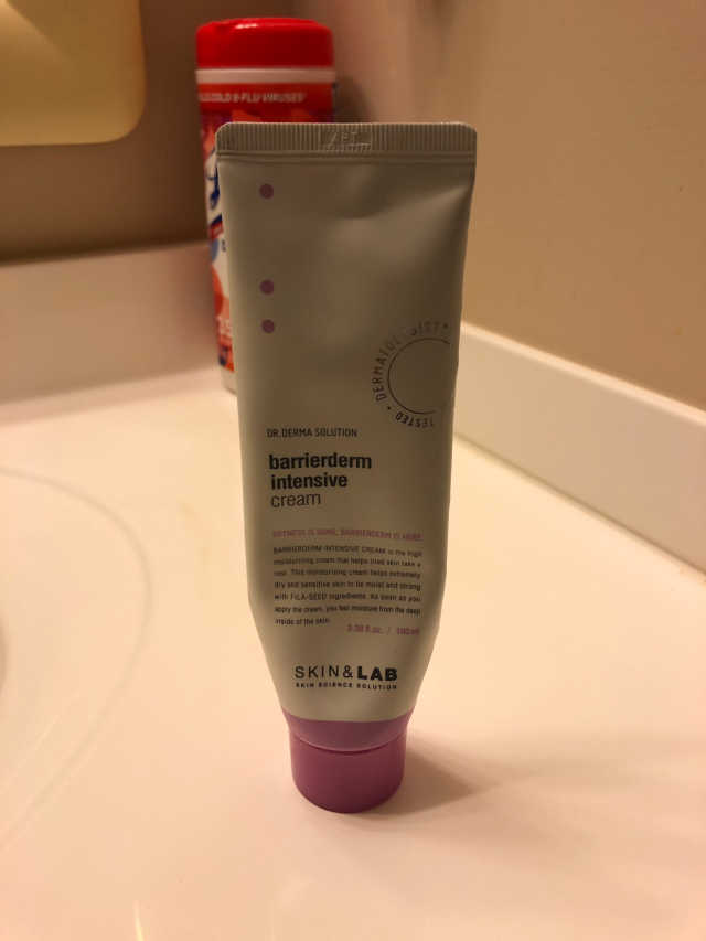 Dr.derma solution barrierderm intensive cream 리뷰 사진