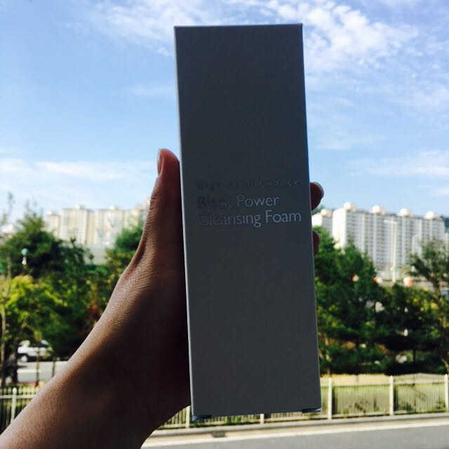 맨즈스킨 블랙파워 클렌징폼 리뷰 사진