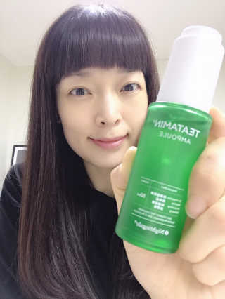 나이팅게일 더마 큐어솔루션 티타민 앰플 — 5점을 준 리뷰어가 2019년 4월 올린 사용 사진