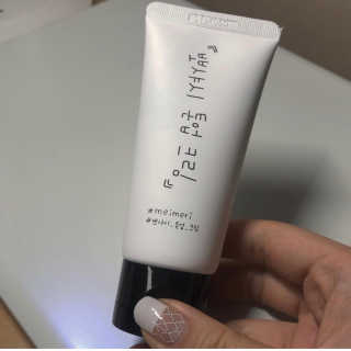 메이메리 뽀샤시 톤업크림 — 4.5점을 준 리뷰어가 2018년 11월 올린 사용 사진