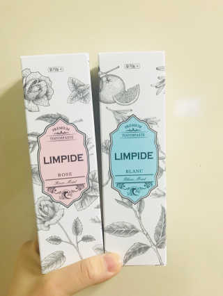 랑피드 블랑 & 로제 치약 — 5점을 준 리뷰어가 2018년 1월 올린 사용 사진