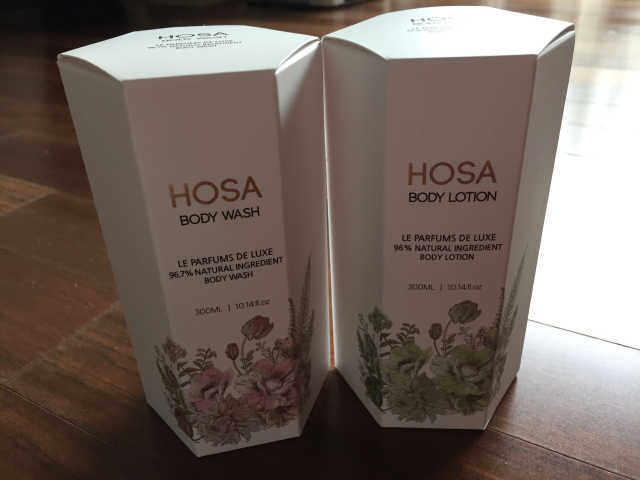 HOSA BODY WASH+BODY LOTION 리뷰 사진