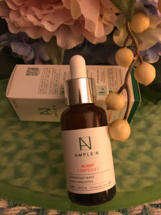 앰플엔 AMPLEN VC SHOT AMPOULE — 5점을 준 리뷰어가 2019년 8월 올린 사용 사진