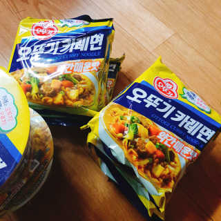 오뚜기카레면 2차 모집 — 5점을 준 리뷰어가 2019년 2월 올린 사용 사진