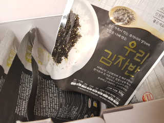 광천우리맛김 우리집밥도둑 맛있는광천김 우리김자반 50g 5봉 — 5점을 준 리뷰어가 2018년 3월 올린 사용 사진