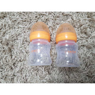유비맘 신생아젖병 120ml 트리플팩_ 젖꼭지 포함 — 3.5점을 준 리뷰어가 2020년 1월 올린 사용 사진