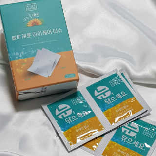 블루캐롯 닦는 루테인, 아이케어 티슈 20P — 5점을 준 리뷰어가 2019년 11월 올린 사용 사진