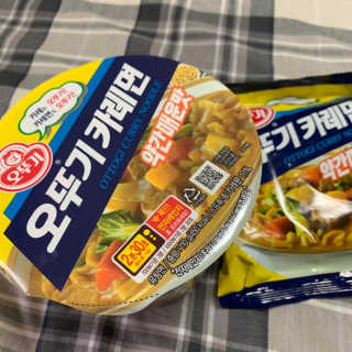 오뚜기카레면 2차 모집 — 4점을 준 리뷰어가 2019년 2월 올린 사용 사진