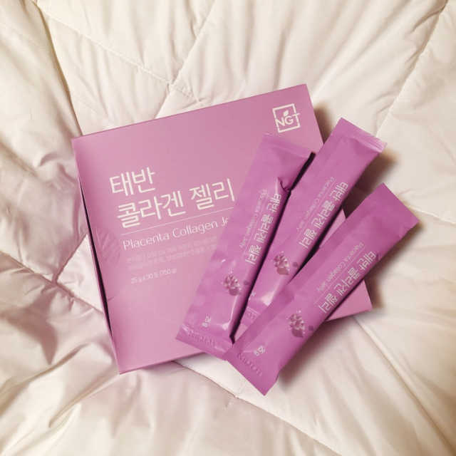 태반 콜라겐 젤리 15포 리뷰 사진