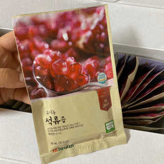 [하이헬스] 정말 진하고 맛있는 유기농 석류즙 30포 — 5점을 준 리뷰어가 2019년 11월 올린 사용 사진