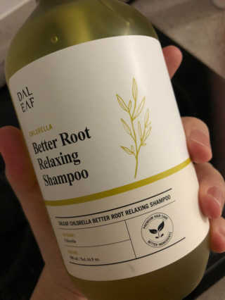 달리프 클로렐라 베러 루트 릴렉싱 샴푸 500ml — 4점을 준 리뷰어가 2020년 2월 올린 사용 사진