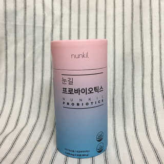 눈길 프로바이오틱스 눈길 콜라겐 프로바이오틱스 — 4점을 준 리뷰어가 2019년 11월 올린 사용 사진