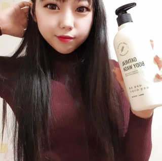 (주)에네스티 내추럴 촉촉  오트밀 바디워시 500ml — 5점을 준 리뷰어가 2019년 10월 올린 사용 사진