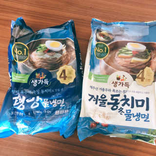 풀무원 여름별미 Best 냉면 세트 겨울동치미, 평양냉면 — 4점을 준 리뷰어가 2019년 6월 올린 사용 사진