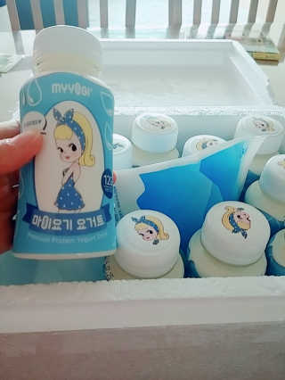 마이요기 요거트 — 5점을 준 리뷰어가 2019년 7월 올린 사용 사진