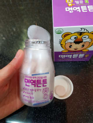 라이프스토리 어린이영양제 면역튼튼 — 5점을 준 리뷰어가 2017년 11월 올린 사용 사진