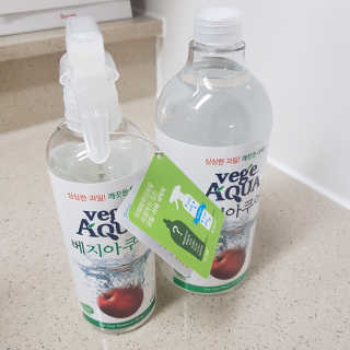베지아쿠아 475ml + 리필 1000ml 1Set — 3.5점을 준 리뷰어가 2019년 11월 올린 사용 사진