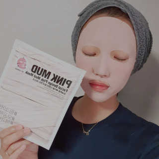 쏘내추럴 핑크 머드 마스크 5매 — 5점을 준 리뷰어가 2019년 11월 올린 사용 사진