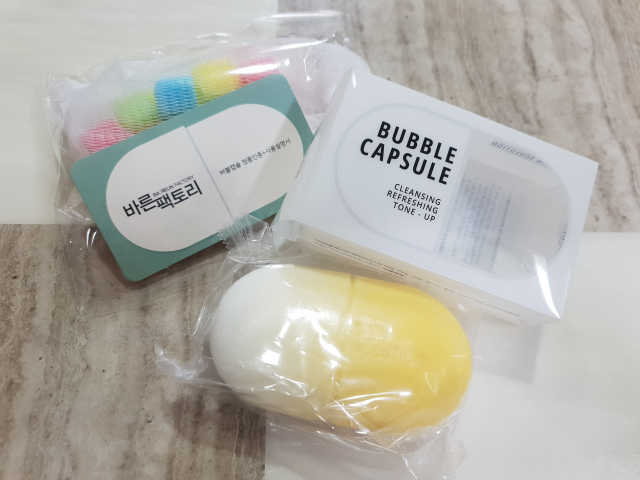바른팩토리 버블캡슐비누 리뷰 사진