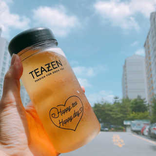 티젠 레몬밤 + 마이보틀 — 4.5점을 준 리뷰어가 2018년 7월 올린 사용 사진